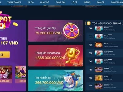 Jackpot Winner Dashboard app screenshot